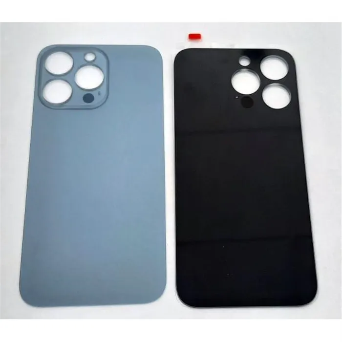 Tapa trasera o tapa bateria azul facil instalacion para IPhone 13 Pro A2638