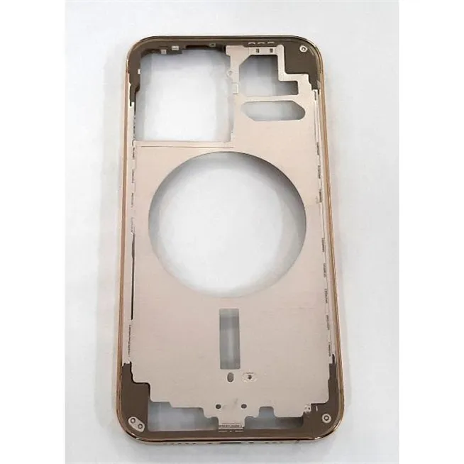 Carcasa central o marco dorado para IPhone 13 Pro calidad premium