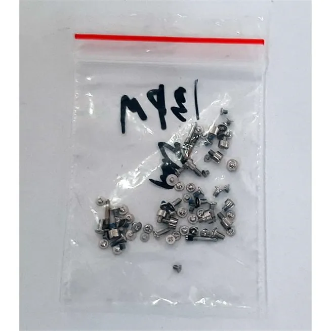 Set tornillos dorados para iPhone 13 Pro Max calidad premium