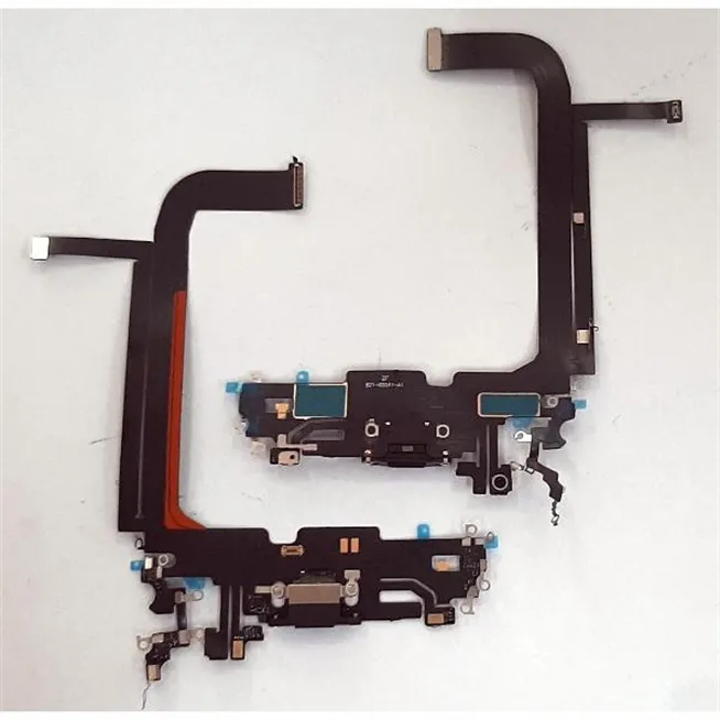 Flex puerto carga negro para IPhone 13 Pro Max compatible