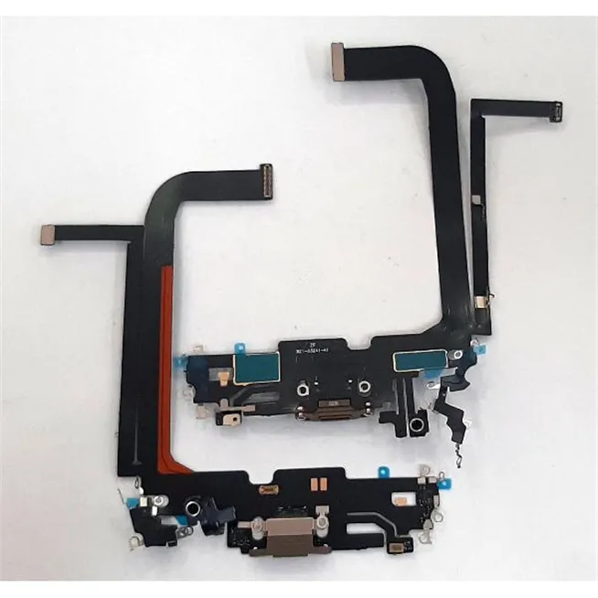 Flex puerto carga dorado para IPhone 13 Pro Max compatible