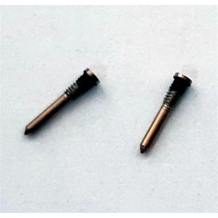 Set 2 tornillos dorados para IPhone 13 Pro Max calidad premium