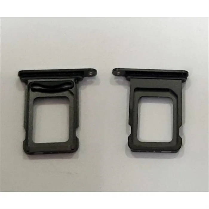 Soporte o bandeja dual sim azul para iPhone 13 Pro max calidad premium