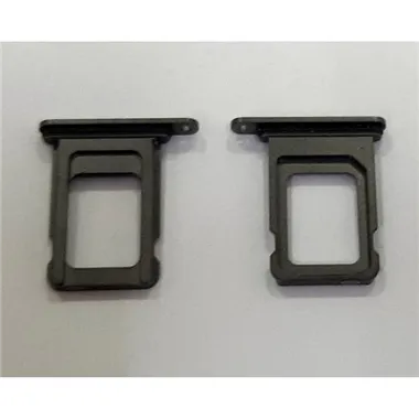 Soporte o bandeja single sim negra para iPhone 13 Pro max calidad premium