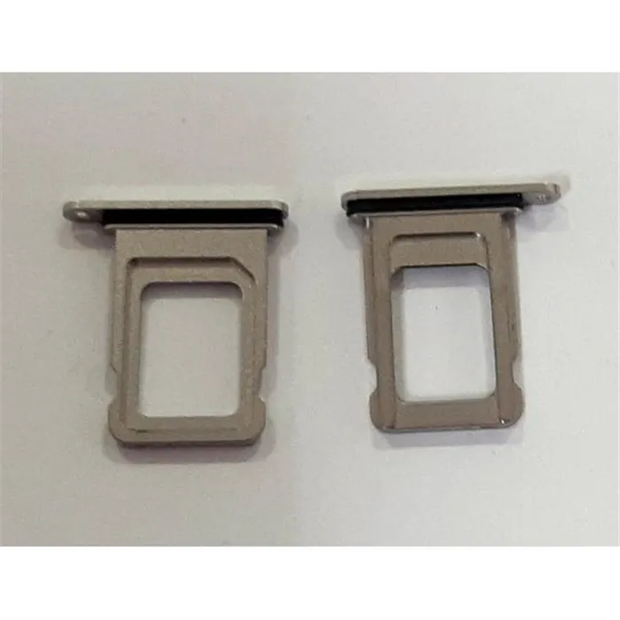 Soporte o bandeja single sim blanca para iPhone 13 Pro max calidad premium