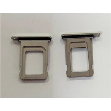 Soporte o bandeja single sim blanca para iPhone 13 Pro max calidad premium