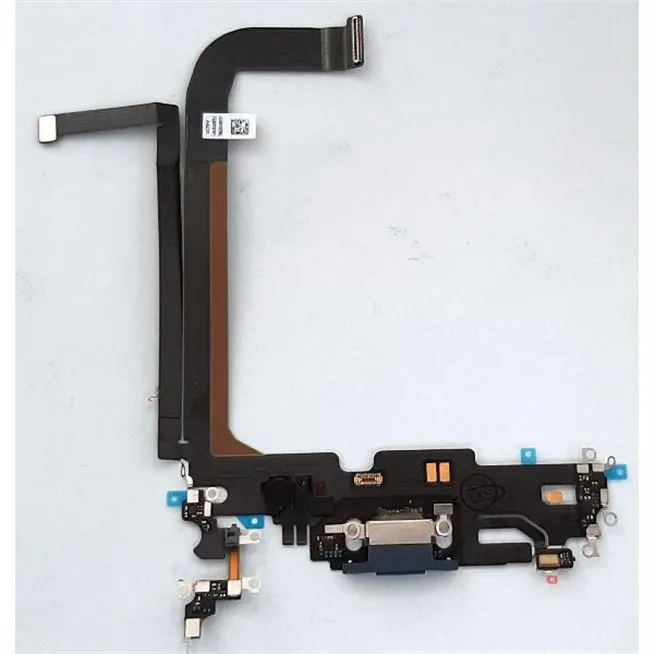 Flex puerto carga azul para IPhone 13 Pro Max calidad premium