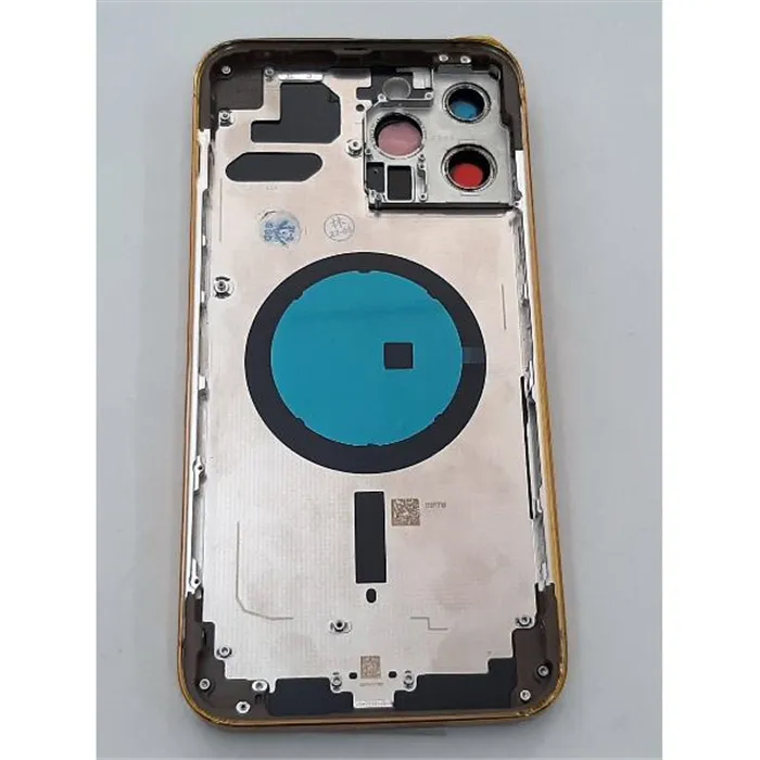 Carcasa trasera mas tapa trasera dorada para IPhone 13 Pro Max A2643