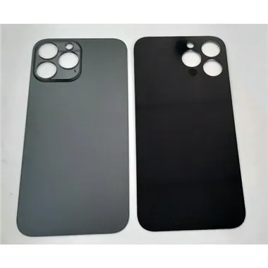 Tapa trasera o tapa bateria negra facil instalacion para IPhone 13 Pro Max A2643