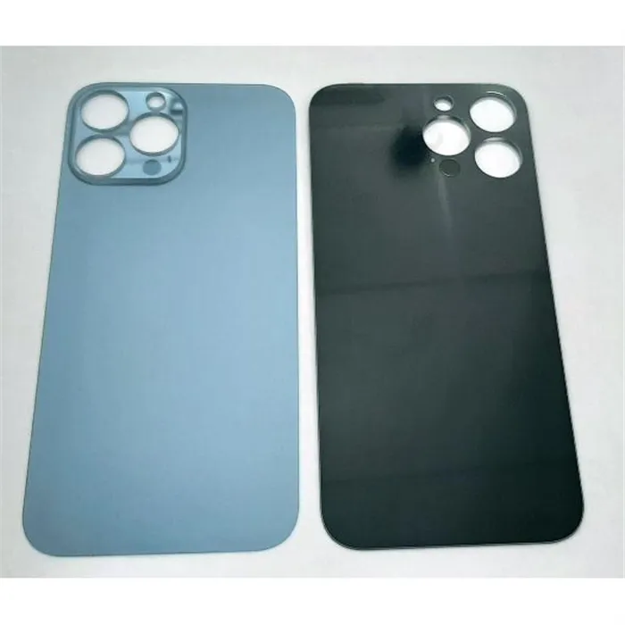 Tapa trasera o tapa bateria azul facil instalacion para IPhone 13 Pro Max A2643