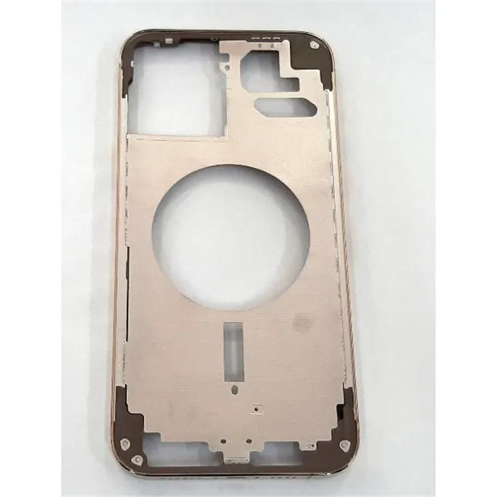 Carcasa central o marco dorado para IPhone 13 Pro Max calidad premium