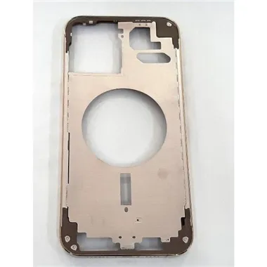 Carcasa central o marco dorado para IPhone 13 Pro Max calidad premium