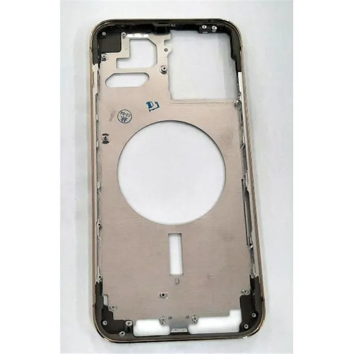 Carcasa central o marco dorado para IPhone 13 Pro Max calidad premium