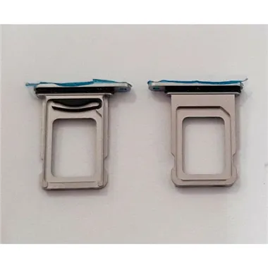 Soporte o bandeja dual sim blanca para iPhone 13 Pro max calidad premium