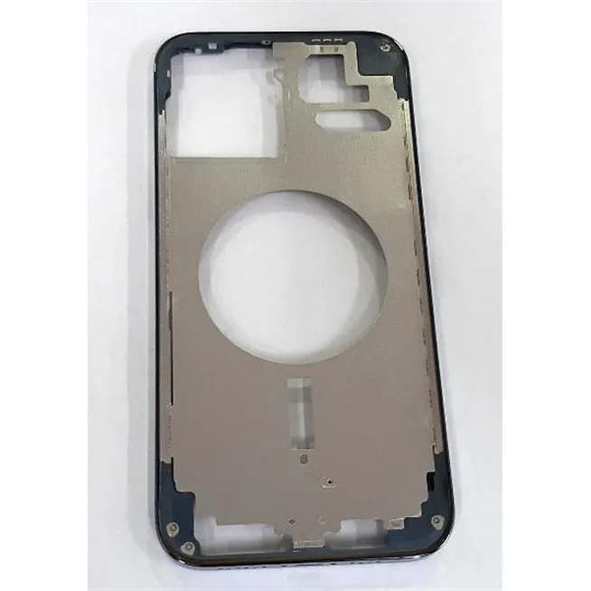 Carcasa central o marco azul para IPhone 13 Pro Max calidad premium