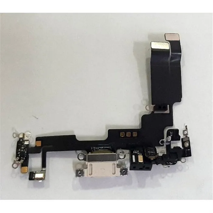 Flex puerto carga blanco para IPhone 14 calidad premium