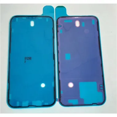 Set 2 adhesivo precortado marco frontal para IPhone 14 calidad premium