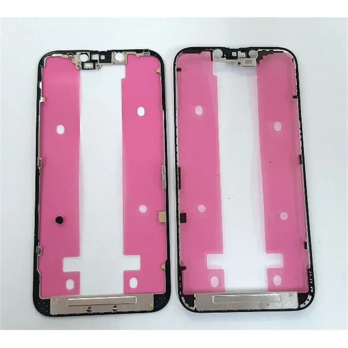 Carcasa frontal o marco negro para IPhone 14 A2882 A2649 A2881 A2884 A2883 calidad premium