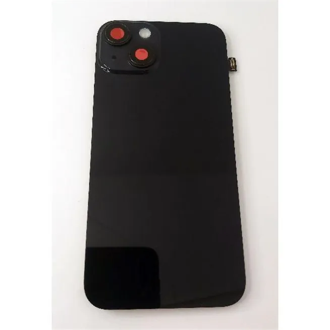 Tapa trasera o tapa bateria negra para IPhone 14 A2882 A2649 A2881 A2884 mas cubierta camara mas flex flash mas a