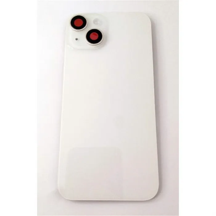 Tapa trasera o tapa bateria blanca para IPhone 14 A2882 A2649 A2881 A2884 mas cubierta camara mas flex flash mas a