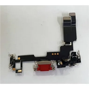 Flex puerto carga rojo para IPhone 14 calidad premium