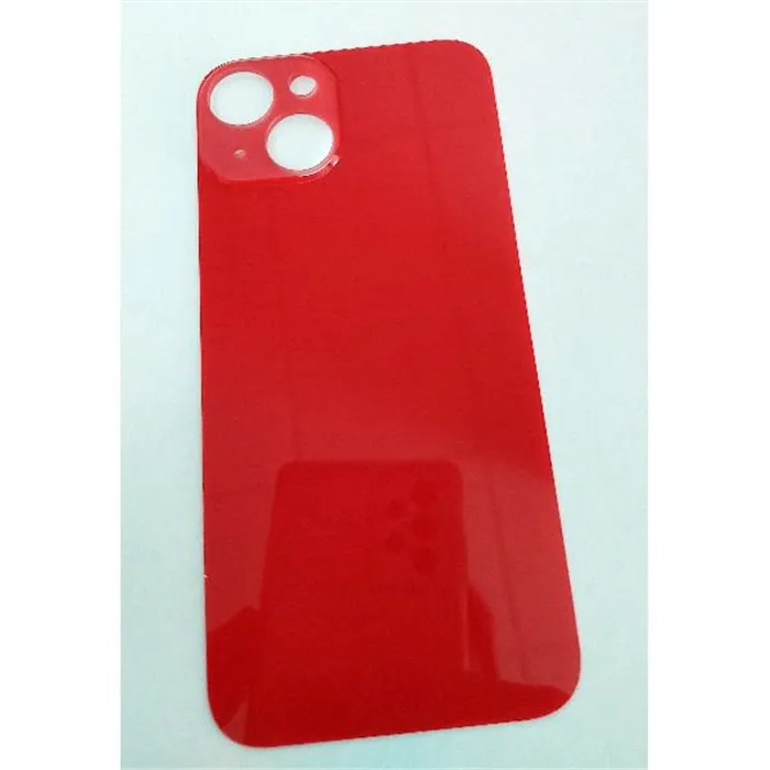 Tapa trasera o tapa bateria roja para IPhone 14 Plus facil instalacion