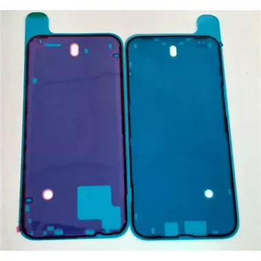Set 2 adhesivo precortado marco frontal para IPhone 14 Plus calidad premium