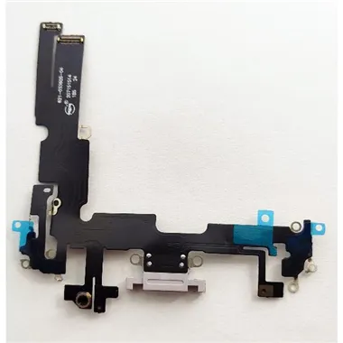 Flex puerto carga purpura para IPhone 14 Plus compatible