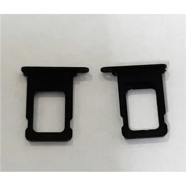Soporte o bandeja single sim negra para IPhone 14 iPhone 14 Plus calidad premium