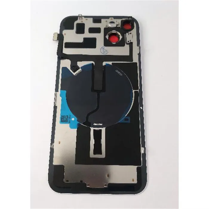 Tapa trasera o tapa bateria purpura para IPhone 14 Plus A2885 A2886 A2887 A288 A2632 mas cubierta camara mas flex f