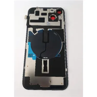 Tapa trasera o tapa bateria purpura para IPhone 14 Plus A2885 A2886 A2887 A288 A2632 mas cubierta camara mas flex f