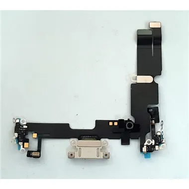 Flex puerto carga blanco para IPhone 14 Plus calidad premium