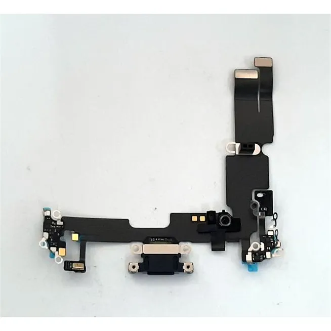 Flex puerto carga negro para IPhone 14 Plus calidad premium