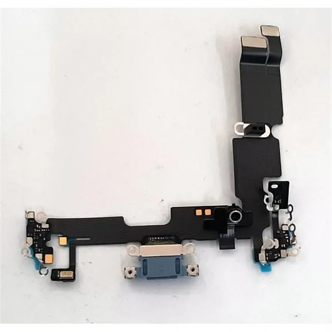 Flex puerto carga azul para IPhone 14 Plus calidad premium