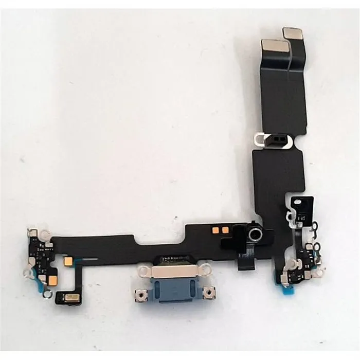 Flex puerto carga azul para IPhone 14 Plus calidad premium