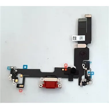 Flex puerto carga rojo para IPhone 14 Plus calidad premium