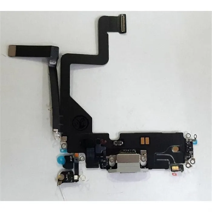 Flex puerto carga blanco para IPhone 14 Pro calidad premium
