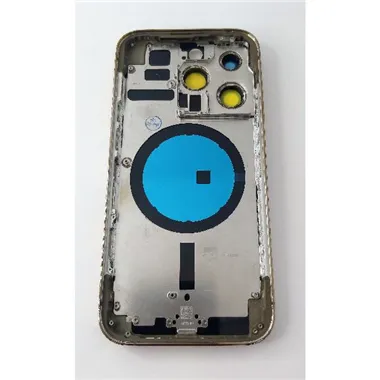 Carcasa trasera o tapa trasera dorada para IPhone 14 Pro A2889 A2890 A2891 A2892 A2650