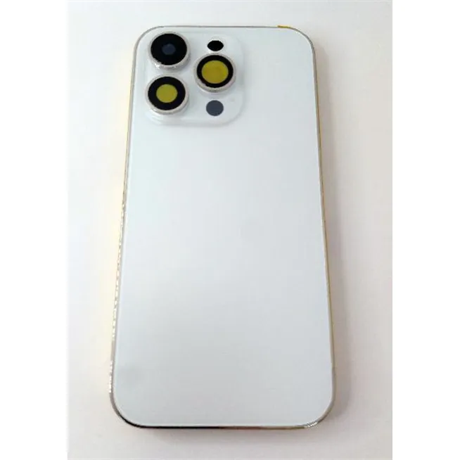Carcasa trasera o tapa trasera blanca para IPhone 14 Pro A2889 A2890 A2891 A2892 A2650