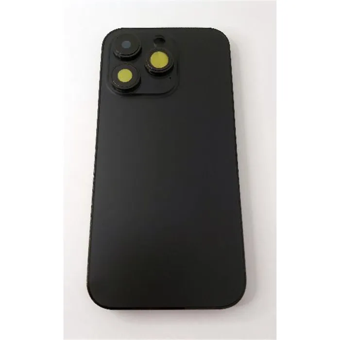 Carcasa trasera o tapa trasera negra para IPhone 14 Pro A2889 A2890 A2891 A2892 A2650