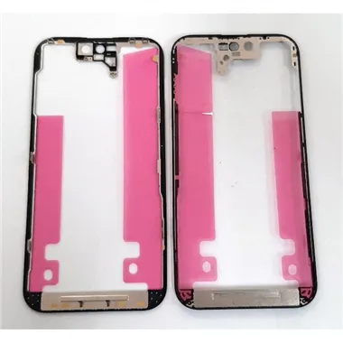 Carcasa frontal o marco negro para IPhone 14 Pro calidad premium