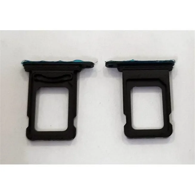 Soporte o bandeja dual sim azul para IPhone 14 Pro IPhone 14 Pro Max calidad premium