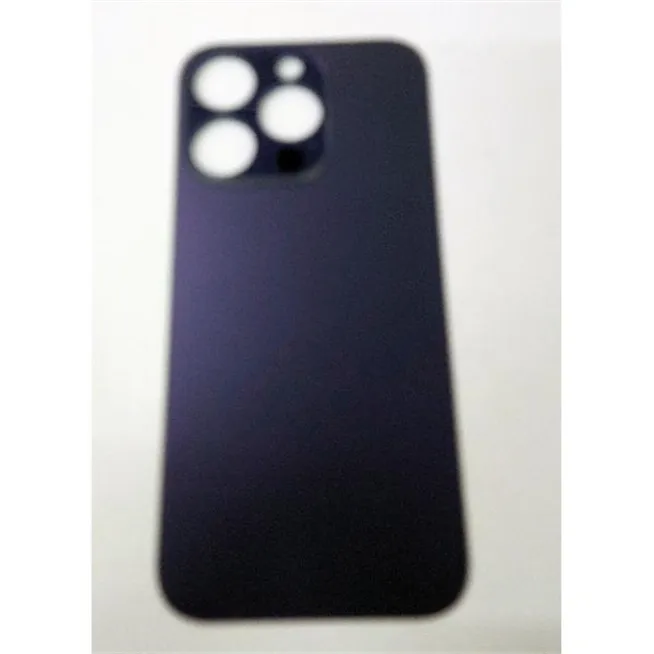 Tapa trasera o tapa bateria purpura para IPhone 14 Pro facil instalacion
