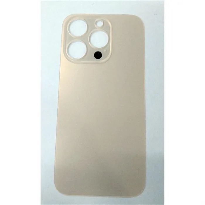 Tapa trasera o tapa bateria dorada para IPhone 14 Pro facil instalacion