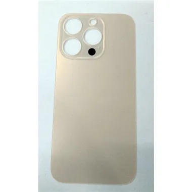 Tapa trasera o tapa bateria dorada para IPhone 14 Pro facil instalacion