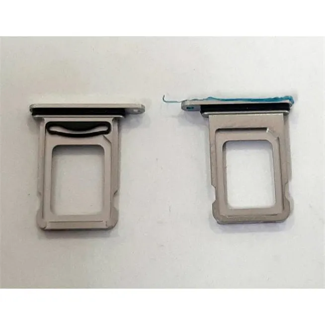 Soporte o bandeja dual sim blanca para IPhone 14 Pro IPhone 14 Pro Max calidad premium