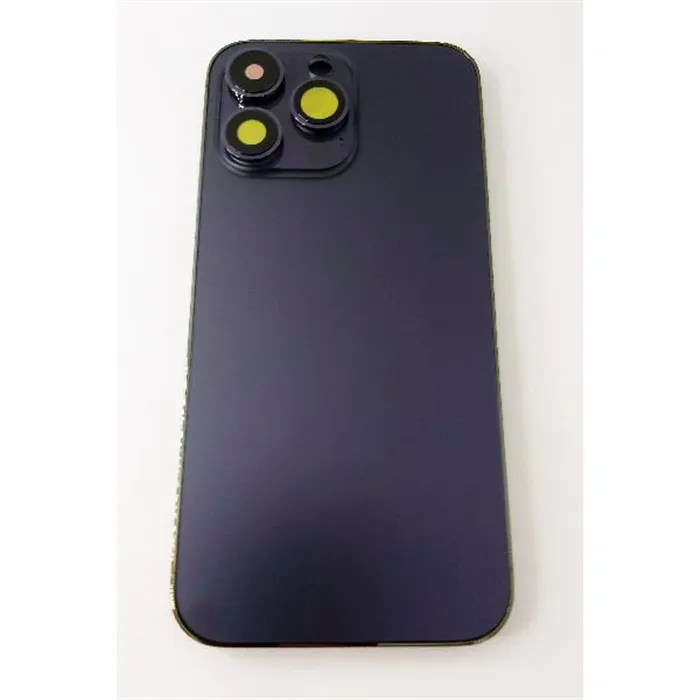 Carcasa trasera o tapa trasera purpura para IPhone 14 Pro Max A2893 A2894 A2895 A2896 A2651