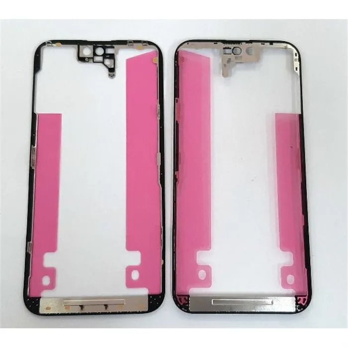 Carcasa frontal o marco negro para IPhone 14 Pro Max calidad premium
