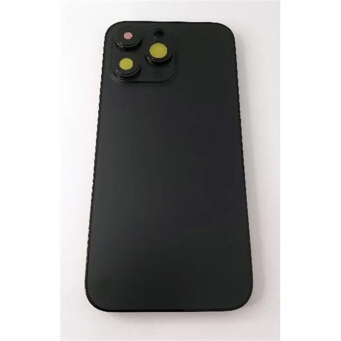 Carcasa trasera o tapa trasera negra para IPhone 14 Pro Max A2893 A2894 A2895 A2896 A2651