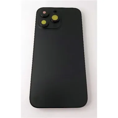 Carcasa trasera o tapa trasera negra para IPhone 14 Pro Max A2893 A2894 A2895 A2896 A2651